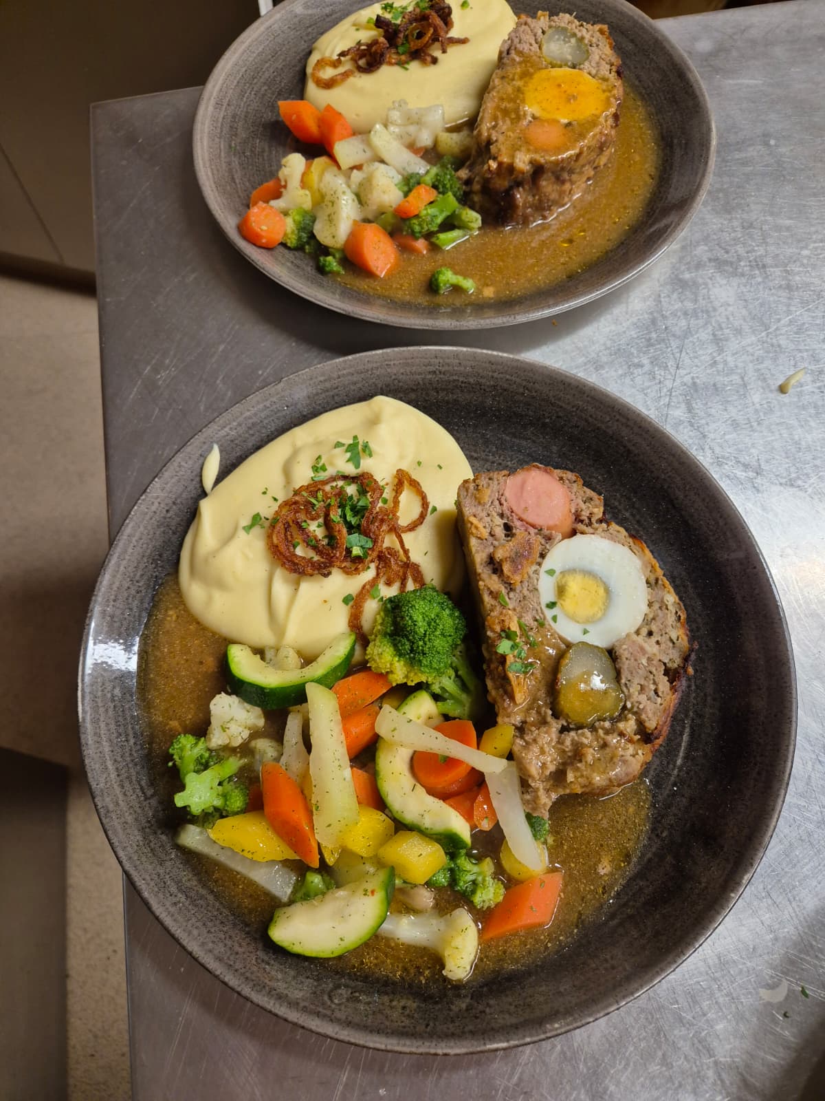 Essen, Gerichte im Gasthaus zum Bräuer, Seidl Hermine, Restaurant in Neumarkt in der Steiermark, Bezirk Murau
