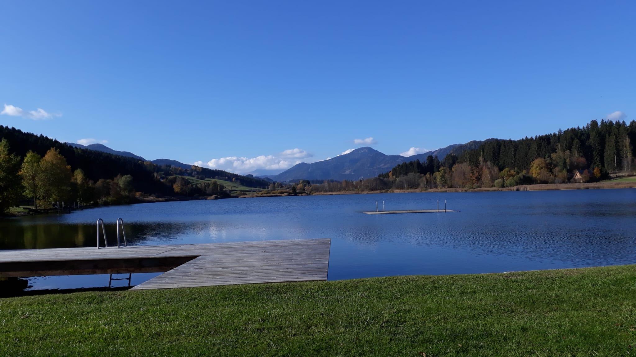 Furtner Teich in Mariahof, Neumarkt in der Steiermark, Bezirk Murau, Gasthaus zum Bräuer, Seidl Hermine